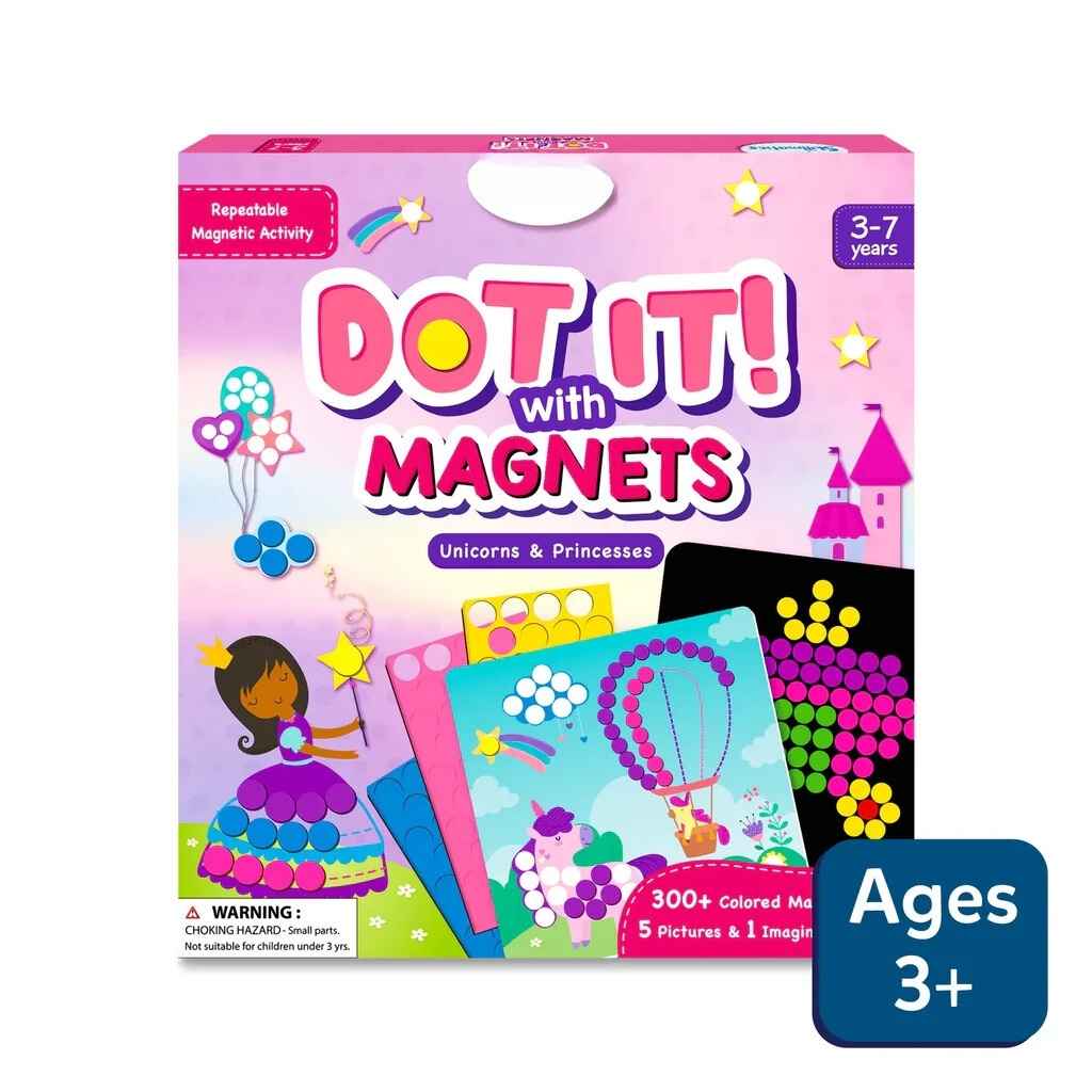 Dot It Magnets Unicorn and Princess